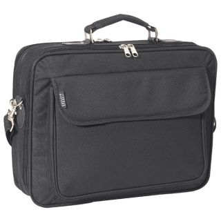 Everest Black 15 inch 600 Denier Polyester Classic Laptop Case (BlackDimensions 16.5 inches wide x 12 inches high x 4 inches deepWeight 3.5 poundsPocketsFits up to a 15 inch laptop plus accessoriesHeavily padded laptop sleeveStraps and handleClosure Zi