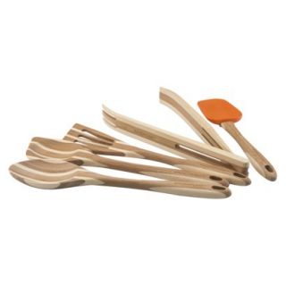 Rachael Ray 5 Pc Bamboo Tool Set  Natural
