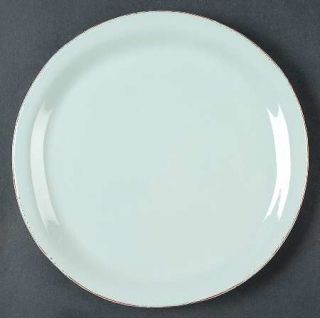 Vietri (Italy) Sorbetto (Aqua) Dinner Plate, Fine China Dinnerware   All Aqua Or