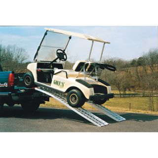 Five Star Non Folding Aluminum Ramp Set   5 Ft. L x 12 In. W, 2,500 Lb. Capacity