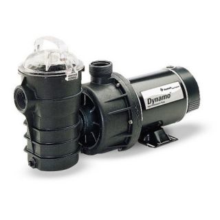 Pentair 340288 Dynamo 115V Single Speed AboveGround Pool Pump, 0.75 HP With Standard Cord, Base amp; On/Off Switch