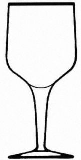 Tiffin Franciscan Romance (Plat. Trim) Water Goblet   17688, Platinum Trim