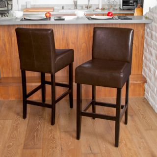 Home Loft Concept Classic Leather Bar Stool NFN1302 Color Brown