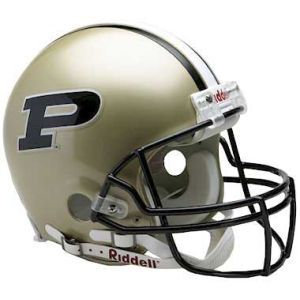 Purdue Boilermakers Riddell NCAA Authentic Helmet