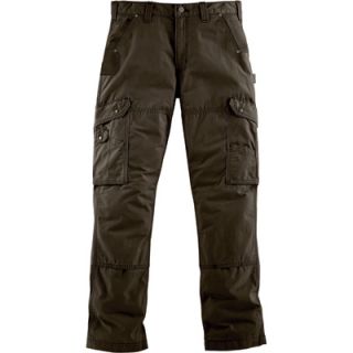 Carhartt Cotton Ripstop Pant   Dark Coffee, 36in. Waist x 34in. Inseam, Model#