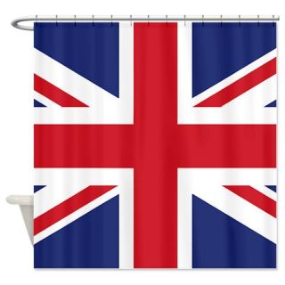  British Flag Shower Curtain  Use code FREECART at Checkout