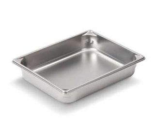 Vollrath Steam Table Pan   2/3 Size, 2 1/2 Deep, 22 ga Stainless