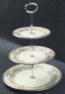 Lenox China Castle Garden 3 Tiered Serving Tray (DP, SP, BB), Fine China Dinnerw