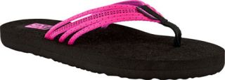 Womens Teva Mush Adapto   Studded Neon Pink Casual Shoes