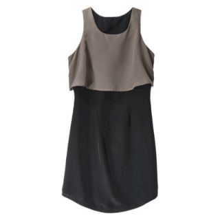 Mossimo Womens Crop Top Dress   Timber/Black L