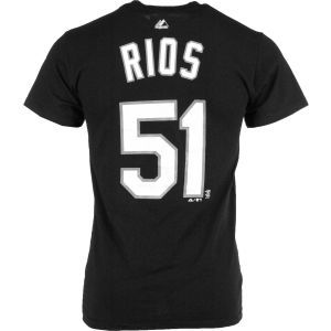 Chicago White Sox Alex Rios Majestic MLB Player T Shirt