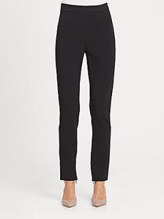 Valentino Compact Jersey Pants   Black