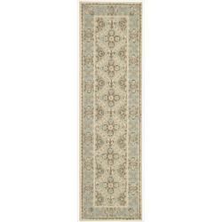 Nourison Hand hooked Sky Blue Country Heritage Rug (23 X 8)