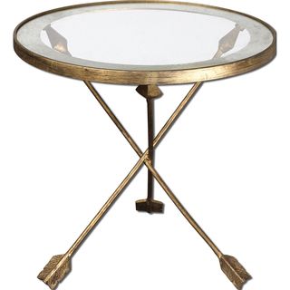 Aero Glass Top Accent Table