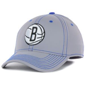 Brooklyn Nets adidas NBA Primary Grey Flex Cap