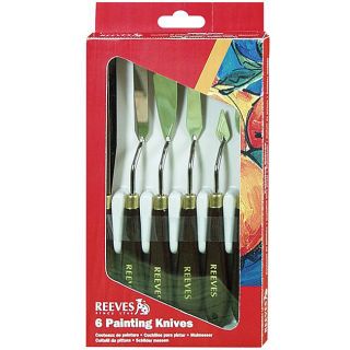 Reeves Painting Knife Set (pack Of 6)