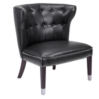 Sunpan Modern Roulette Slipper Chair 4277 Color Black