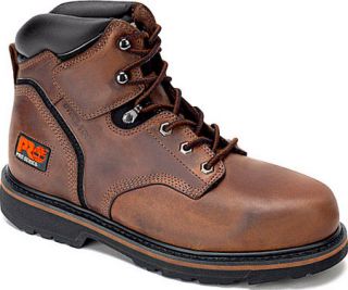 Mens Timberland PRO Pit Boss 6 Steel Toe   Gaucho Oiled Full Grain Boots