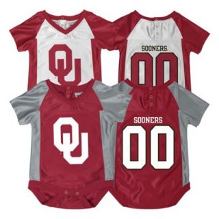 NCAA RED NWBN 2PC JRSY OKLAHOMA 3 6   S