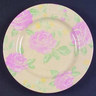 Signature Now And Then Decal Salad Plate, Fine China Dinnerware   Different Deco