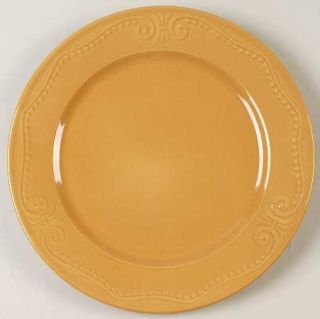 Kennex Group (China) Isabella Mustard 12 Chop Plate/Round Platter, Fine China D
