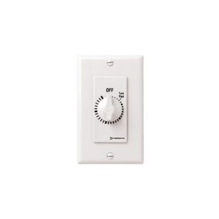 Intermatic FD5MW Timer, 5 Minute Spring Wound Timer White