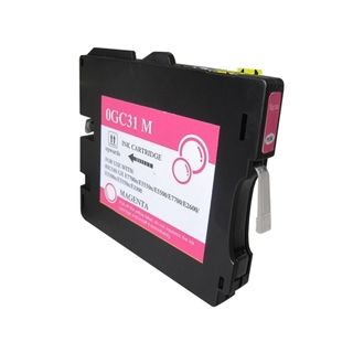 Basacc Ricoh Gc31/ Gc31hm Compatible Magenta Ink Cartridge (MagentaProduct Type Ink CartridgeType CompatibleCompatibleRicoh GX Series GX E2600, GX E3300, GX E3350, GX E5500, GX E5550, GX E7700All rights reserved. All trade names are registered trademar
