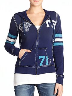 Graphic Big T Hoodie   Admiral