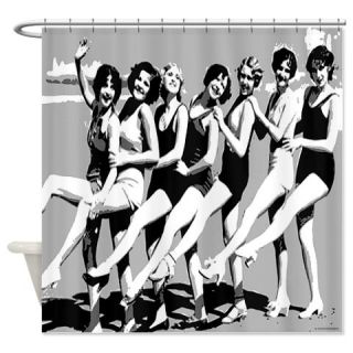  Vintage Women on Beach Shower Curtain  Use code FREECART at Checkout