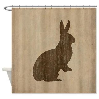  Vintage Rabbit Shower Curtain  Use code FREECART at Checkout