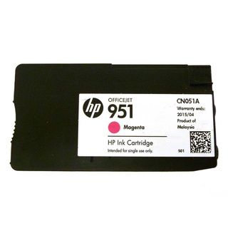1pk Genuine Oem Hp 951 Cn051a Ink Cartridge Hp Officejet Pro 200 251 276 8100 8600 N911 N811 (MagentaPrint yield Up to 800 pagesModel HP 951 MegentaPack of One (1) cartridgeNon refillableWe cannot accept returns on this product.A compatible cartridge/t