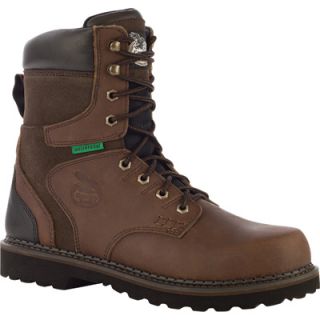 8in. Georgia Brookville Waterproof Work Boot   Dark Brown, Size 12, Model# G9134