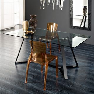 Domitalia Archie Dining Table ARCHI.T.1813 Finish Black Lacquered