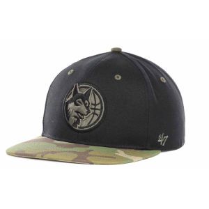 Minnesota Timberwolves 47 Brand NBA Hardwood Classics Woodrow Strapback Cap