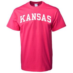 Kansas Jayhawks New Agenda NCAA Youth Vertical Arch T Shirt