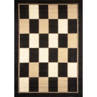 Primavera Black Area Rug (52 X 76)