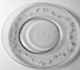 Fostoria Rosalie Luncheon Plate   Stem #6102, Etch #19
