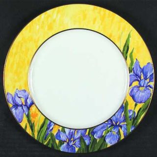 Mikasa Purple Iris Dinner Plate, Fine China Dinnerware   Homage To Van Gogh, Bon