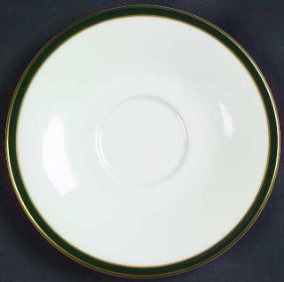 Royal Doulton Oxford Green (England) Saucer, Fine China Dinnerware   England,War