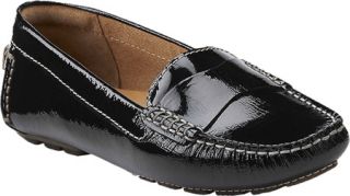 Womens Clarks Dunbar Grandby   Black Patent Leather Casual Shoes