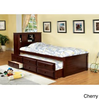 Furniture Of America Three drawer Trundle Set Bookcase Bed