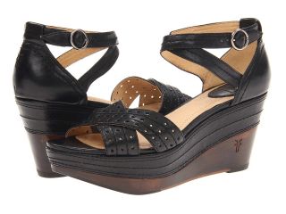 Frye Carlie Perf Womens Sandals (Black)