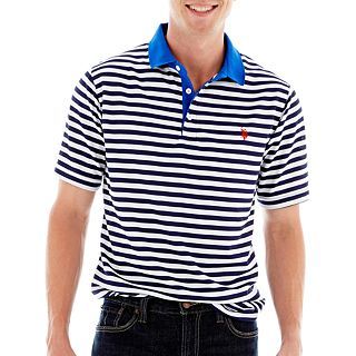 U.S. Polo Assn. Short Sleeve Polo Shirt, Classic Navy, Mens