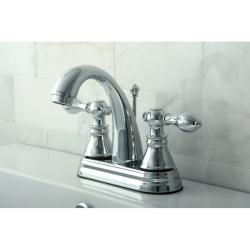 Chrome Classic Two handle Bathroom Faucet