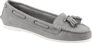 Womens Sperry Top Sider Sabrina Suede   Grey Suede Casual Shoes