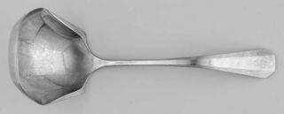 Wallace Vogue I (Slvrplat,1898) Gravy Ladle, Solid Piece   Silverplate, 1898