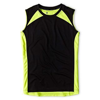 Xersion Trainer Muscle Tee   Boys 6 20, Yellow, Boys