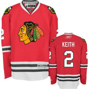 Chicago Blackhawks Duncan Keith Reebok NHL Premier Player Jersey