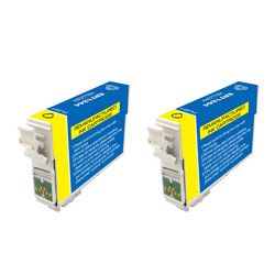 Epson T126 T126400 Remanufactured Yellow Ink Cartridges (pack Of 2) (refurbished) (YellowPrint yield 385 pages at 5 percent coverageNon refillablePack of 2 YellowModel No Epson T126400This high quality item has been factory refurbished. Please click on 