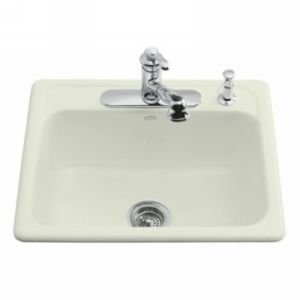 Kohler K 5964 1 NG MAYFIELD Mayfield Self Rimming Kitchen Sink With Single Hole